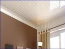 Valkoiset PVC-kattopaneelit